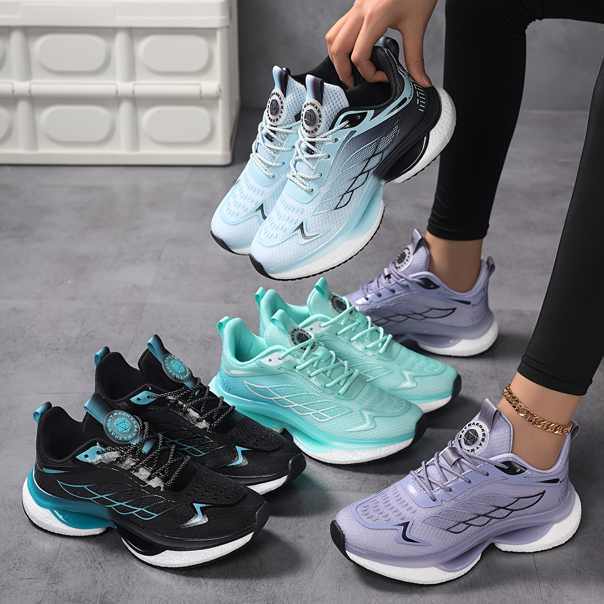 “FemmeFit 7D Women’s Comfort Sneakers – Lightweight, Non-Slip, and Stylish for Walking and Everyday Wear”