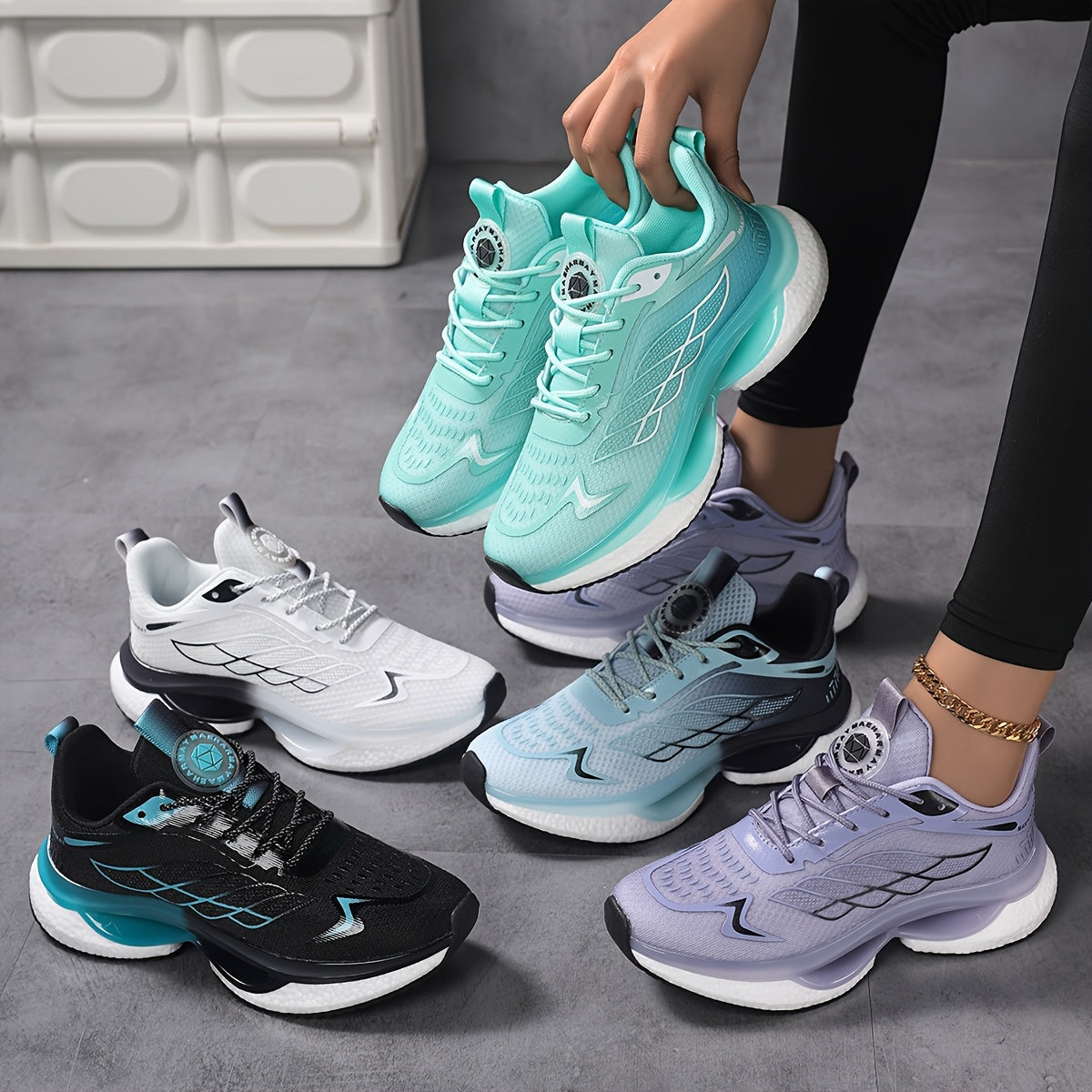 “FemmeFit 7D Women’s Comfort Sneakers – Lightweight, Non-Slip, and Stylish for Walking and Everyday Wear”