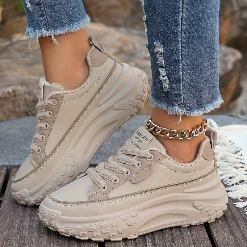 SkyLift Urban Sneakers – Women’s Platform Sneakers Comfortable Stylish Non-Slip Shoes