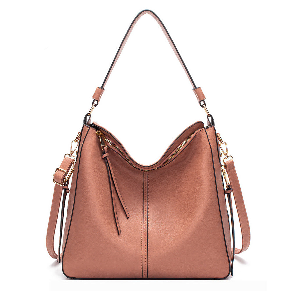 Hobo Bag Women – Large Capacity Retro PU Leather Shoulder & Crossbody Handbag