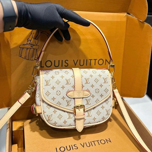 Signature Monogram Shoulder Bag