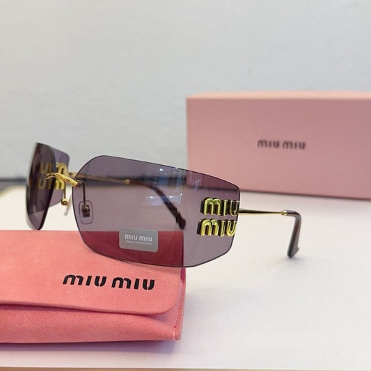 Femellee Miu Luxe Shield Sunglasses