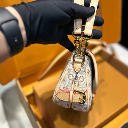 Signature Monogram Shoulder Bag