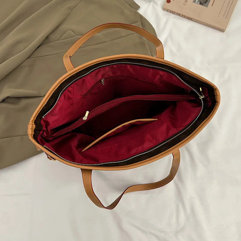 Luxury Monogram Tote – Inspired Neverfull Style