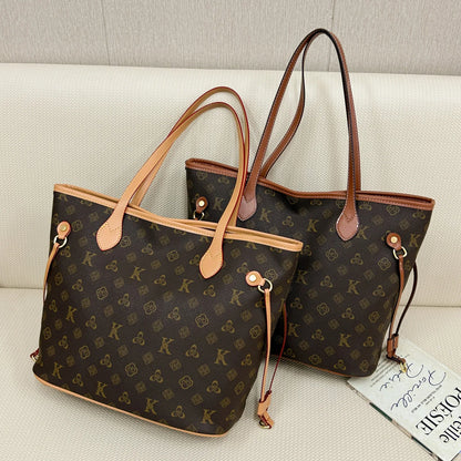 Luxury Monogram Tote – Inspired Neverfull Style