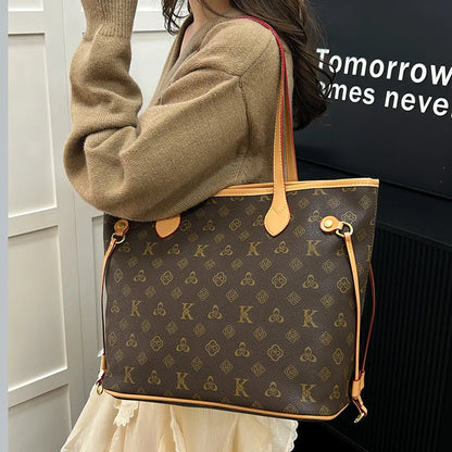 Luxury Monogram Tote – Inspired Neverfull Style