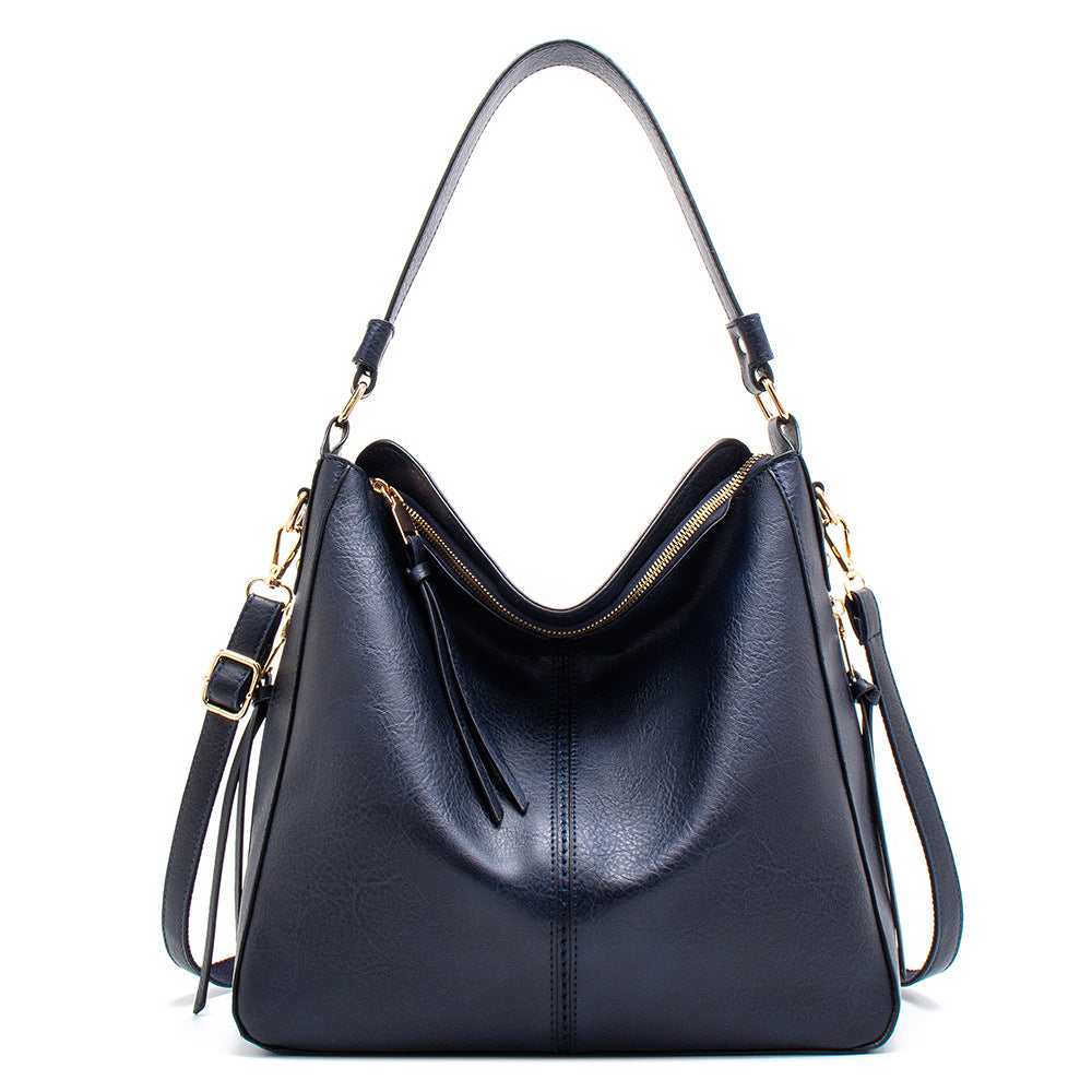 Hobo Bag Women – Large Capacity Retro PU Leather Shoulder & Crossbody Handbag