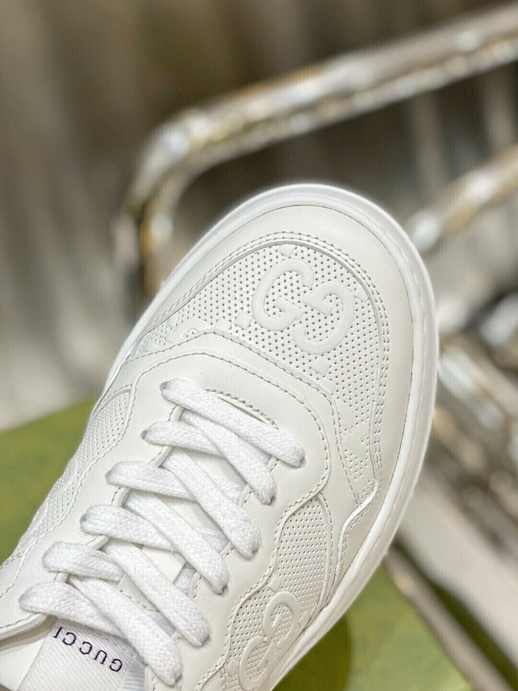 FemmeLux Comfort Sneaker – White Elegance Edition