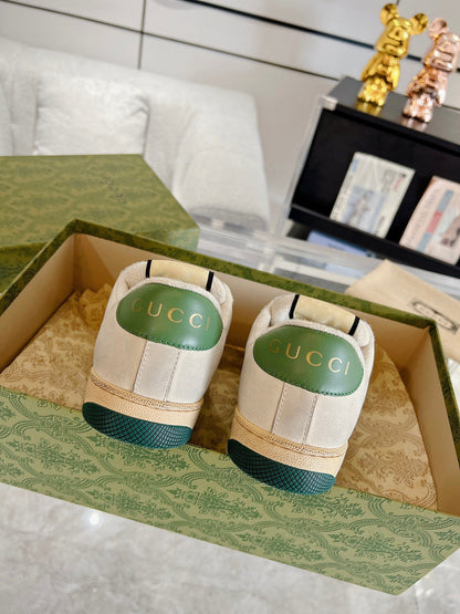 FemmeHeritage Vintage Sneaker – Green &amp; Rose Edition